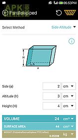 area volume calculator