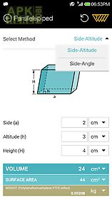 area volume calculator