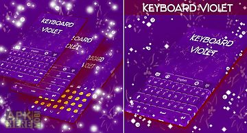 Violet keyboard