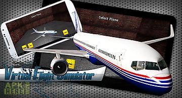 Virtual flight simulator