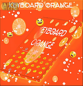 keyboard orange skin