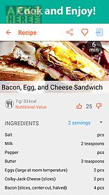 recipe calendar - meal planner