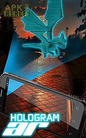 ar hologram flying dragon