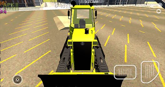 bulldozer driving simulator 3d