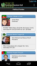 pakistan election cell