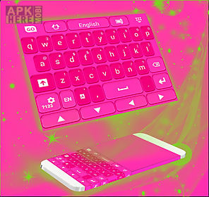 pink keyboard personalization
