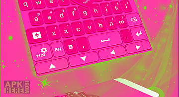 Pink keyboard personalization