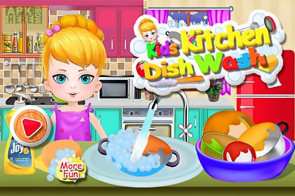 wash dishes girls games