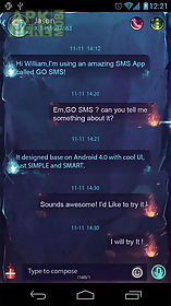 go sms pro energystone themeex