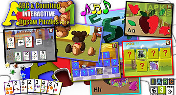 Kids abc and counting puzzles