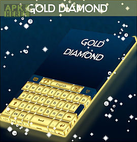 gold diamond keyboard