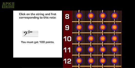 guitar bass notes