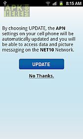 net10 data settings