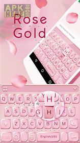 rose gold emoji kika keyboard