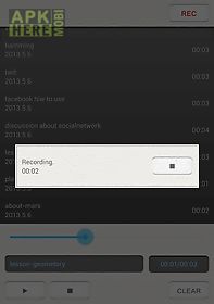 clear voice recorder