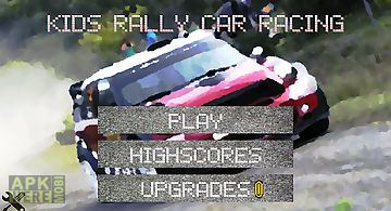 Kids rally car racing