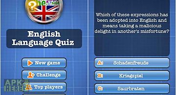 English language quiz free