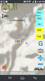 esan-mountain gps track map