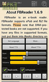 fbreader tts+ plugin