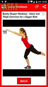 home exercise workouts