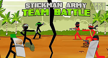 Stickman army: team battle