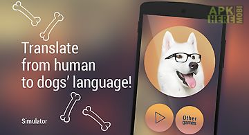 Translator for dogs simulator