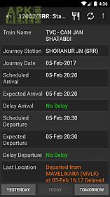 indian railway train status