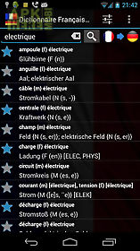 offline french german dict.