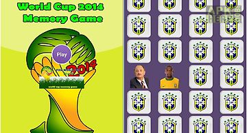 World cup 2014 memory game