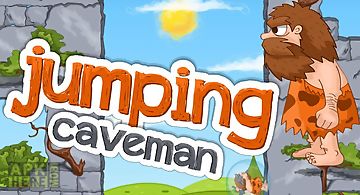 Jumping caveman