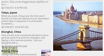 World taxi - fares and tips