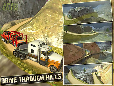 cargo truck extreme hill drive