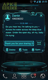 go sms pro technology theme ex