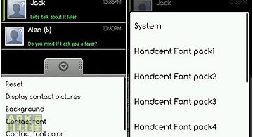 Handcent font pack2