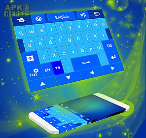 blue keyboard