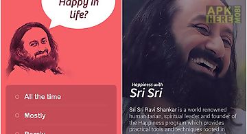 Happiness with sri sri