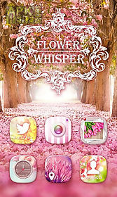 flower whisper go theme