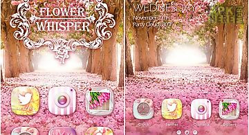 Flower whisper go theme