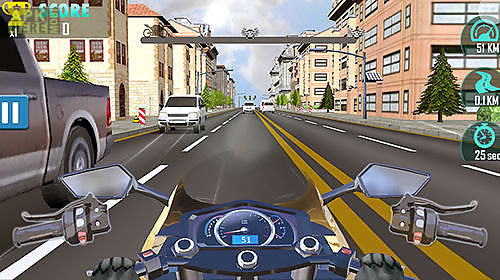 moto racing: traffic rider