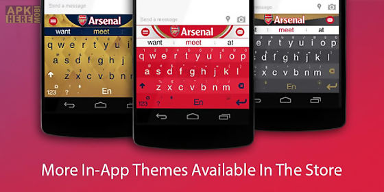 official arsenal fc keyboard
