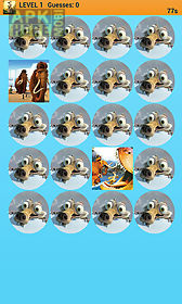 ice age memory game