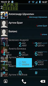 modern ics theme for exdialer