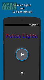 police lights