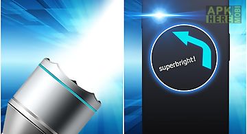 Super flashlight + led