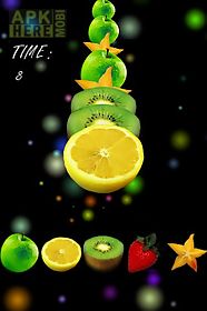 tap the fruits