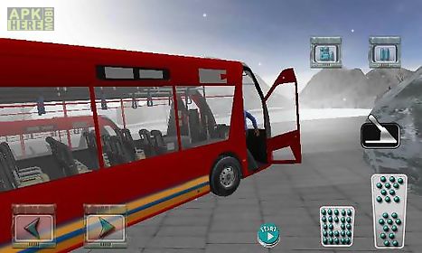 hill tourist bus driving