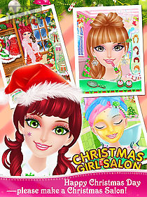 christmas girl salon