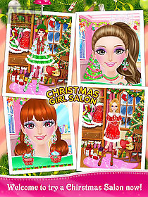 christmas girl salon