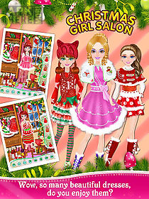 christmas girl salon