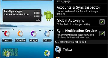 Synker - the sync widget